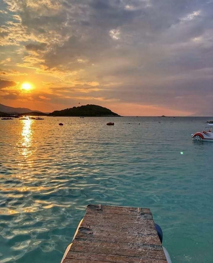 Poseidon Hotel Ksamil Esterno foto